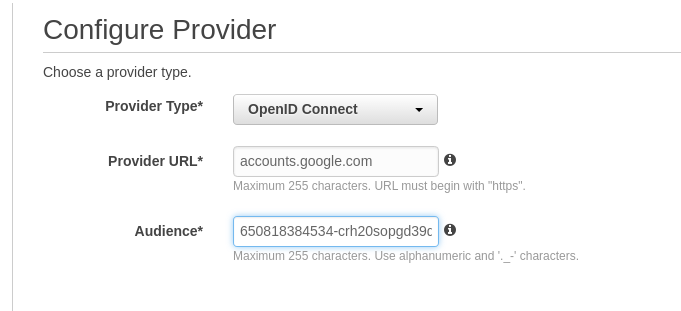 Create OAuth Client ID